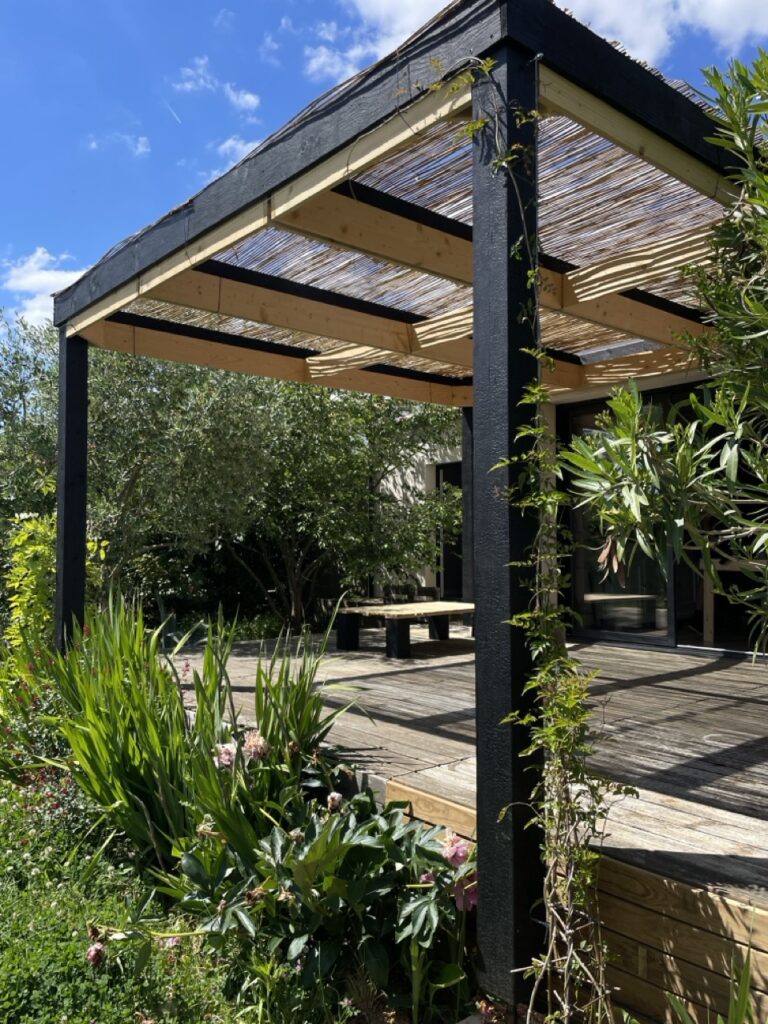 Pergola Bois brulé Pergola Bois brulé
